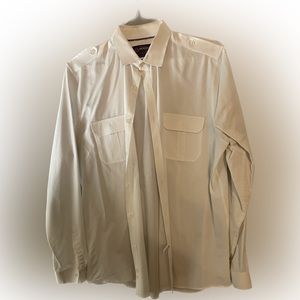 American Rag White Large Slim Fit